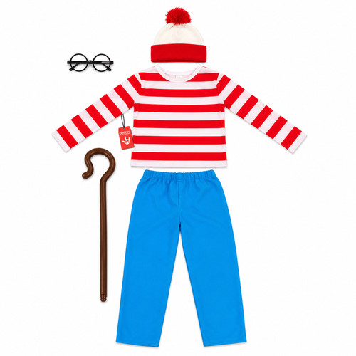 Boys where wally costume - costume, &