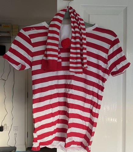 Wheres wally adult costume set - wally,