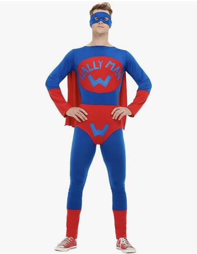 Wallyman superhero costume - wallyman,